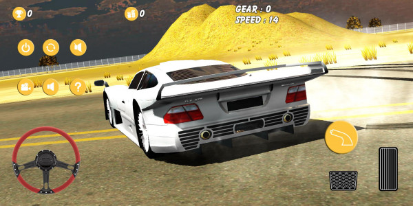 اسکرین شات بازی Real Car Drive - Desert Drive 3