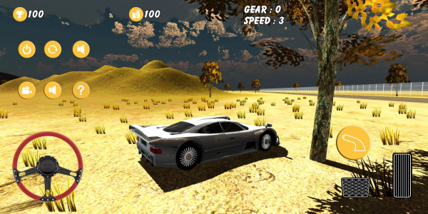 اسکرین شات بازی Real Car Drive - Desert Drive 4