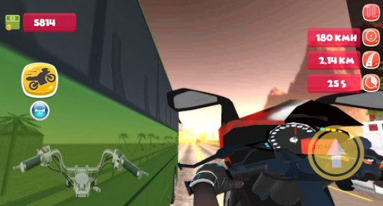 اسکرین شات بازی Traffic Motor Driving 5