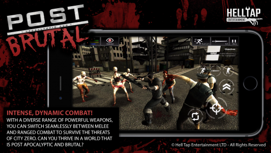 اسکرین شات بازی Post Brutal: Zombie Action RPG 2