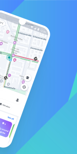 اسکرین شات 2 برنامه HERE WeGo: Maps & Navigation
