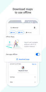 اسکرین شات 6 برنامه HERE WeGo: Maps & Navigation