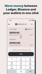 اسکرین شات برنامه NEAR Crypto wallet - HERE 4