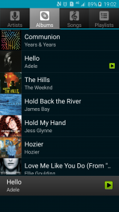 اسکرین شات 1 برنامه Lite Music Player