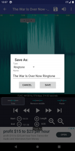 اسکرین شات برنامه Ringtone Maker:create ringtone 4