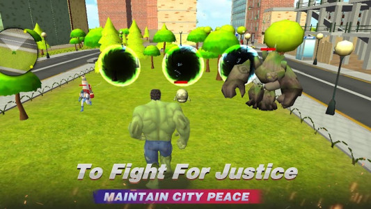 اسکرین شات بازی Super City Hero：Crime City Battle 1