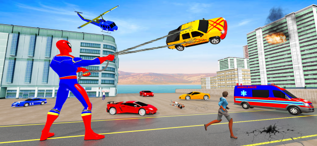 اسکرین شات بازی Speed Superhero Rescue Games 3