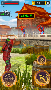 اسکرین شات بازی Archer War 3D: Archery Games 1