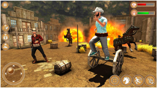 اسکرین شات بازی Cowboy Battle: Cowboy Games 5