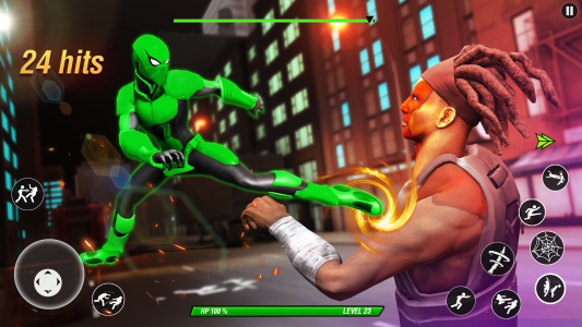 اسکرین شات بازی Superhero Fighter: Spider Rope 1