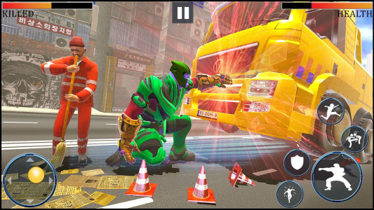اسکرین شات بازی Vice Town Super Hero Fighter 4