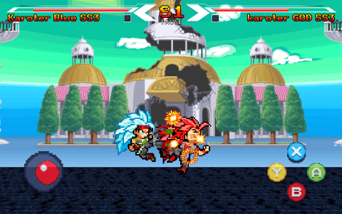 اسکرین شات 6 بازی God Warrior Hero Battle Fight