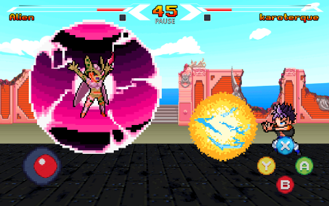 اسکرین شات 7 بازی God Warrior Hero Battle Fight