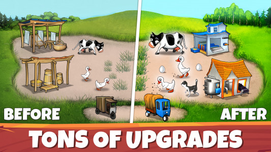 اسکرین شات 2 بازی Farm Frenzy: classic farm game