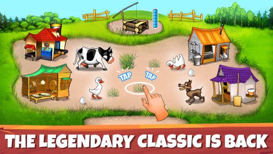 اسکرین شات 1 بازی Farm Frenzy: classic farm game