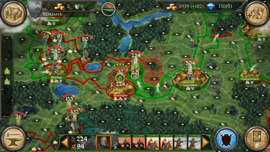 اسکرین شات بازی Strategy & Tactics: Medieval Civilization games 6