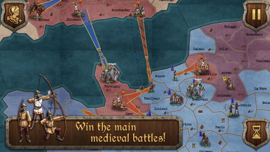 اسکرین شات 1 بازی S&T: Medieval Wars