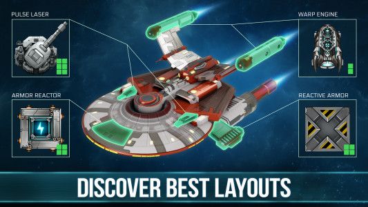 اسکرین شات بازی Space Arena・Spaceship Mechanic 4