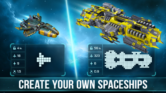 اسکرین شات بازی Space Arena・Spaceship Mechanic 1