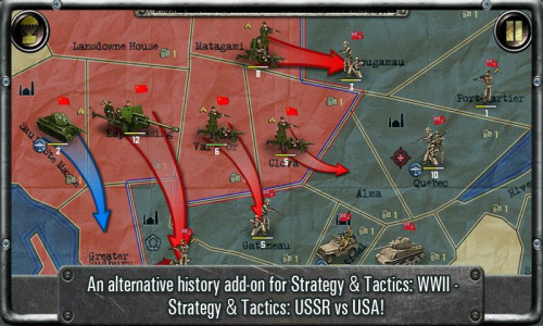 اسکرین شات 1 بازی Strategy & Tactics－USSR vs USA