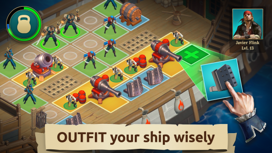 اسکرین شات بازی Pirate Ships・Build and Fight 2