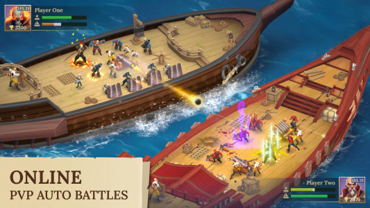 اسکرین شات بازی Pirate Ships・Build and Fight 1