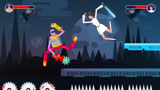 اسکرین شات بازی Ragdoll Rage: Heroes Arena 1