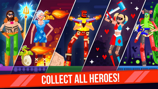 اسکرین شات بازی Ragdoll Rage: Heroes Arena 5