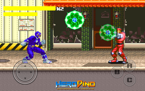 اسکرین شات بازی Hero Dino Ninja Ranger Retro 3