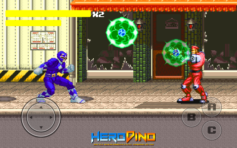 اسکرین شات 3 بازی Hero Dino Ninja Ranger Retro