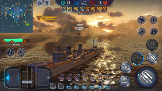 اسکرین شات بازی King of Warship: 10v10 3