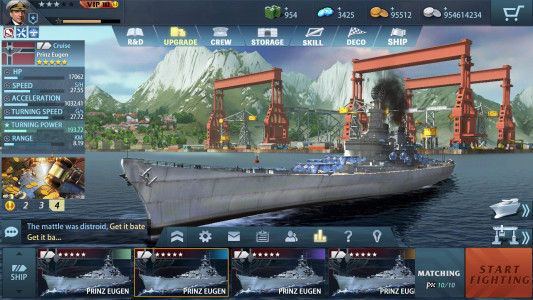 اسکرین شات بازی King of Warship: 10v10 4