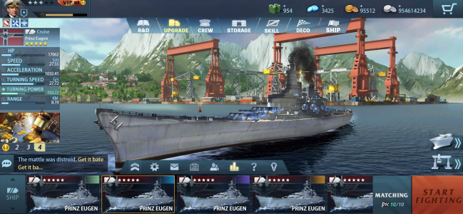 اسکرین شات 4 بازی King of Warship: 10v10