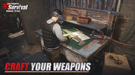 اسکرین شات 2 بازی Last Island of Survival LITE