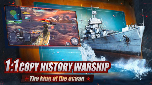 اسکرین شات بازی King of Warship: 10v10 Naval Battle 5