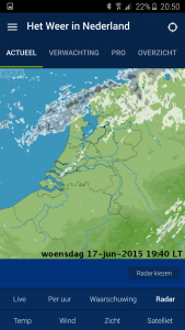 اسکرین شات 6 برنامه Weather in Holland: the app
