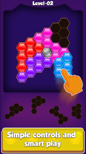 اسکرین شات بازی Hexa Blocks Puzzle 4