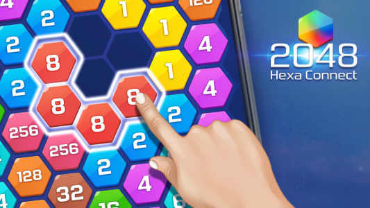 اسکرین شات 1 بازی Merge Block Puzzle - 2048 Hexa