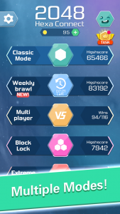 اسکرین شات 5 بازی Merge Block Puzzle - 2048 Hexa