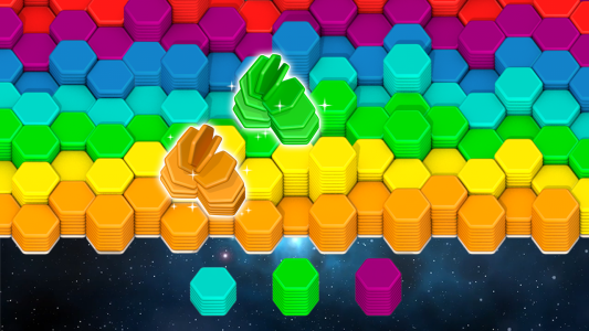 اسکرین شات 1 بازی Hexa Master 3D - Color Sort