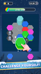 اسکرین شات بازی Hexa Master 3D - Color Sort 2