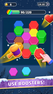 اسکرین شات بازی Hexa Master 3D - Color Sort 3
