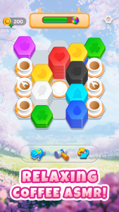 اسکرین شات 4 بازی Dream Hex®: ASMR 3D Merge Game