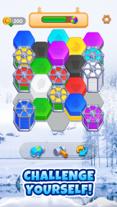 اسکرین شات 6 بازی Dream Hex®: ASMR 3D Merge Game