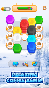 اسکرین شات 5 بازی Dream Hex®: ASMR 3D Merge Game