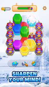 اسکرین شات 4 بازی Dream Hex®: ASMR 3D Merge Game