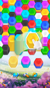 اسکرین شات 1 بازی Dream Hex®: ASMR 3D Merge Game