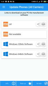 اسکرین شات 3 برنامه Update Phones