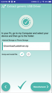 اسکرین شات برنامه USB Driver for Android Devices 1