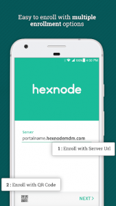 اسکرین شات برنامه Hexnode MDM – Mobile Device Management Simplified 1